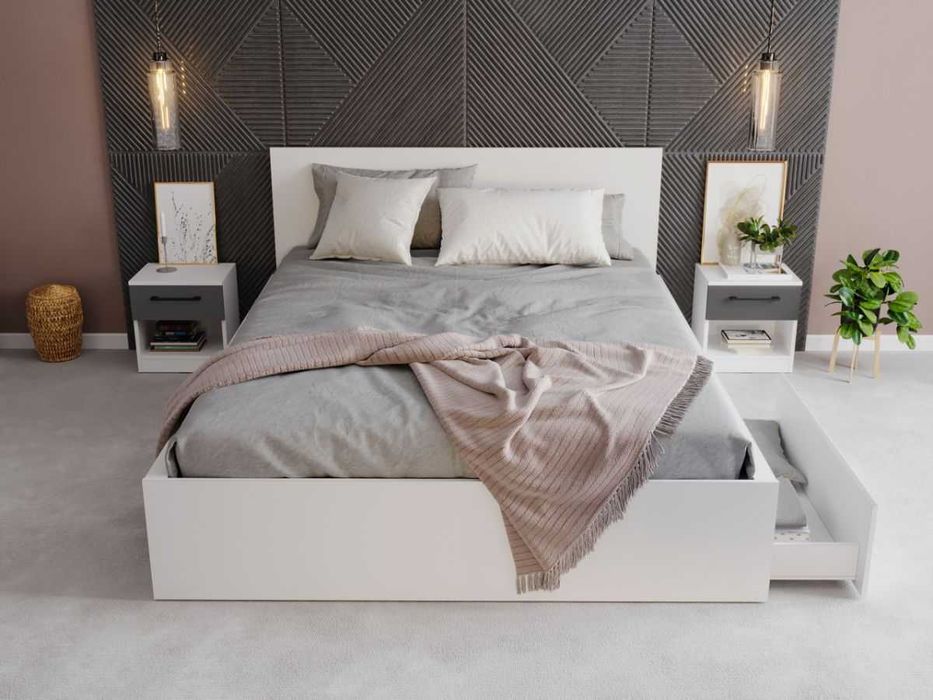 Set Mobila Dormitor Avangard C13 - Transport Gratuit