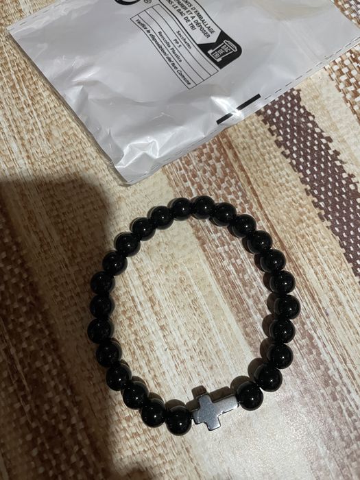 Гривна с кръст  / гривничка с кръст/ герданче с кръст