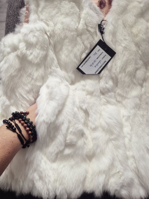 Vesta blana naturala