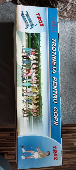 Trotineta copii albastra