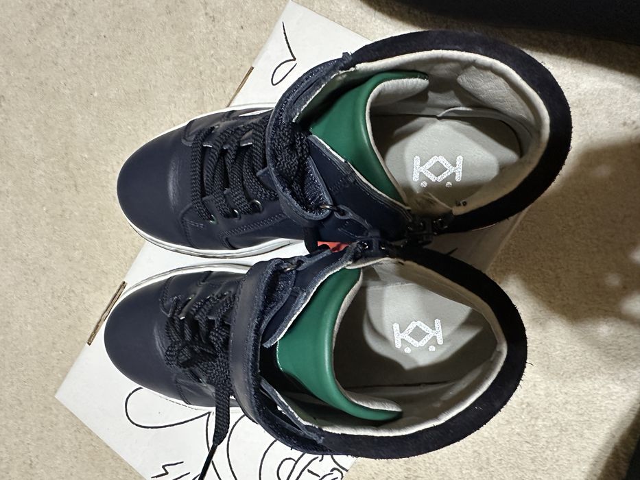 Детски зимни кожени боти обувки на Колев 34 и 35 номер