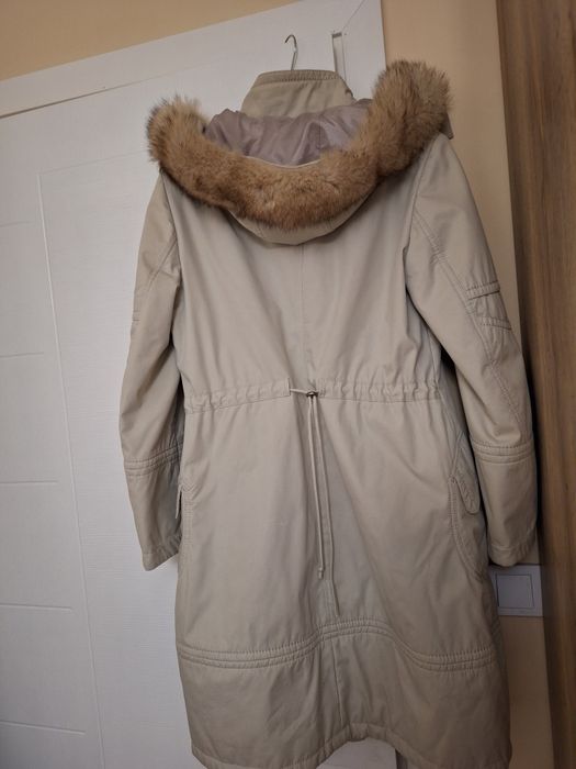 Дамска ватирана шуба,палто Кенсол с качулка ест.пух,номер 48 БГ