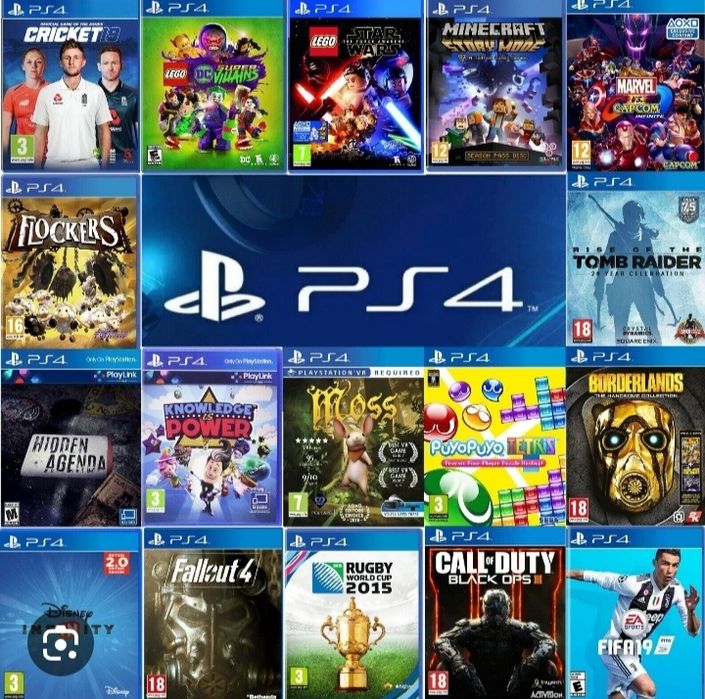 Игры ps4 до 9.00 версия и прошивка ps4