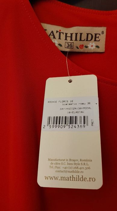 Rochie Mathilde Floris masura 36