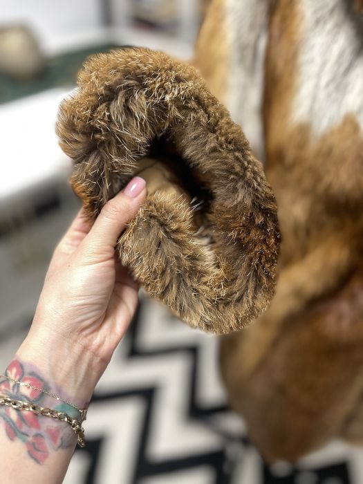 Blana naturala de vulpe roscata