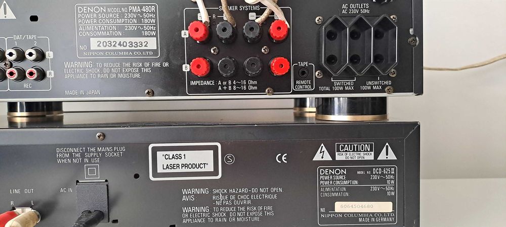 Amplificator PMA-480R + CD DCD-625II ASLC Linie Audio Denon Amplificare High-End