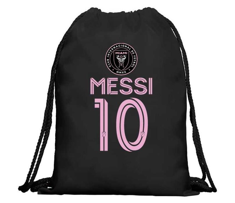 INTER MIAMI MESSI / МЕСИ раница / мешка 2 ЦВЯТА. Или на отбор по избор