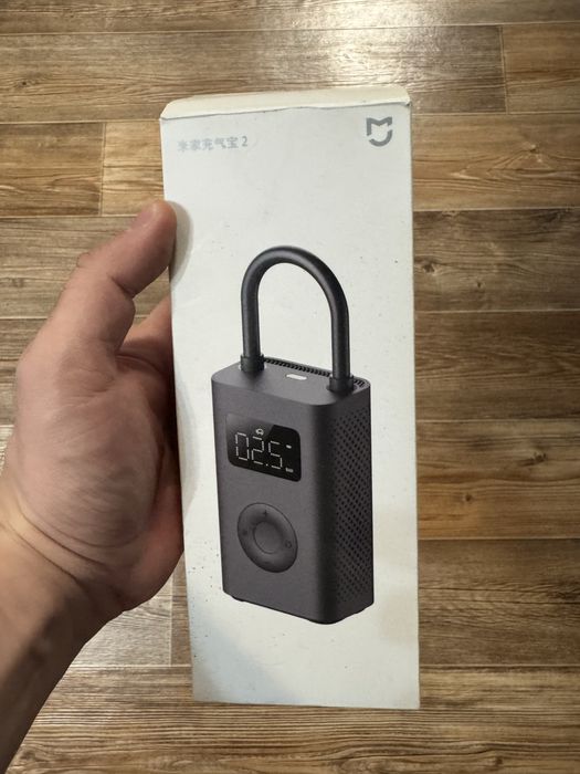 Электро насос для накачки колес. Xiaomi