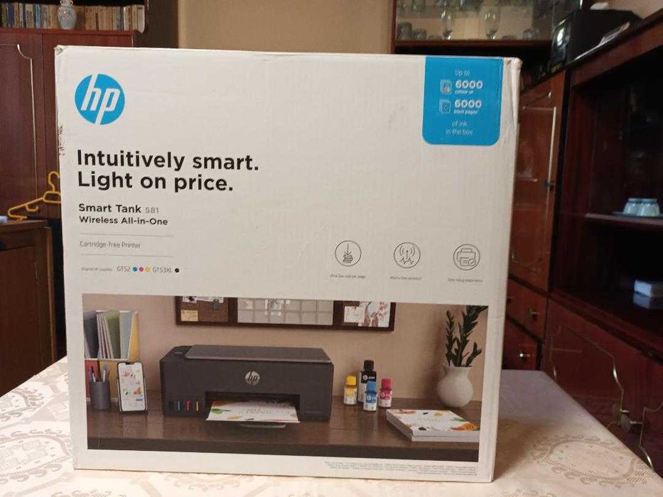 Imprimanta HP Smart 580-590 series, multifunctionala, conexiune Wi-Fi