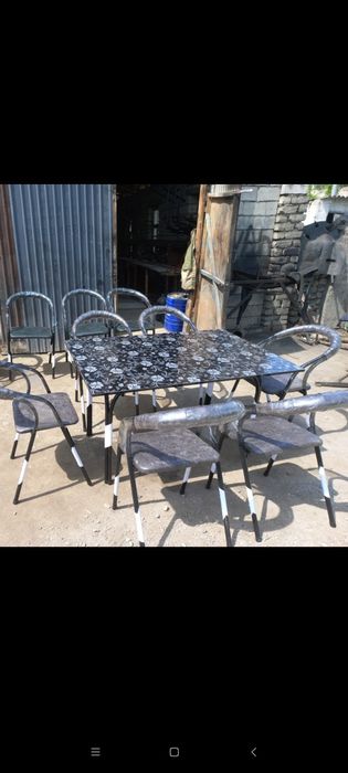 Temir stol stullar optim narhda