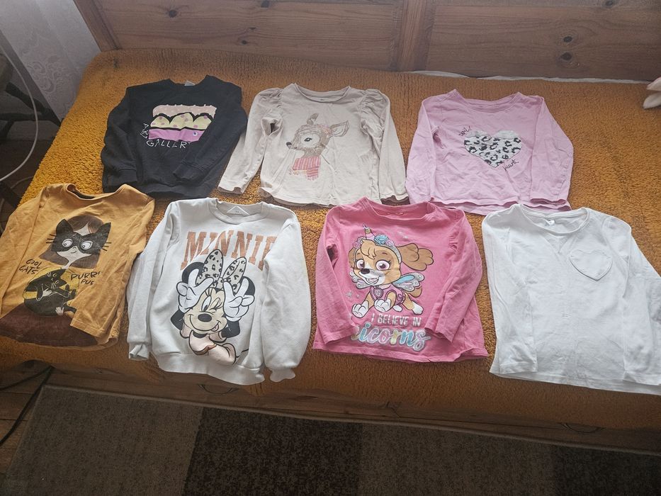 116р  лот блузи  за момиче