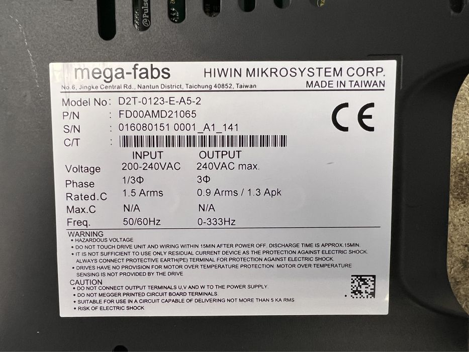 Vand servodriver step/dir si ethercat.