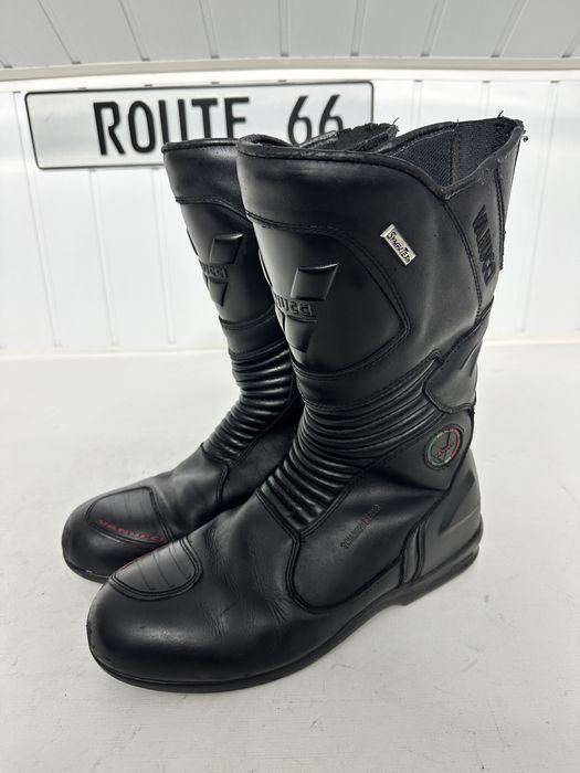 Cizme moto Vanucci vtb 2 marimea 44 din piele cu protectii ghete