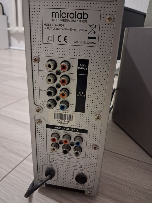 Компьютерные колонки. Акустическая система