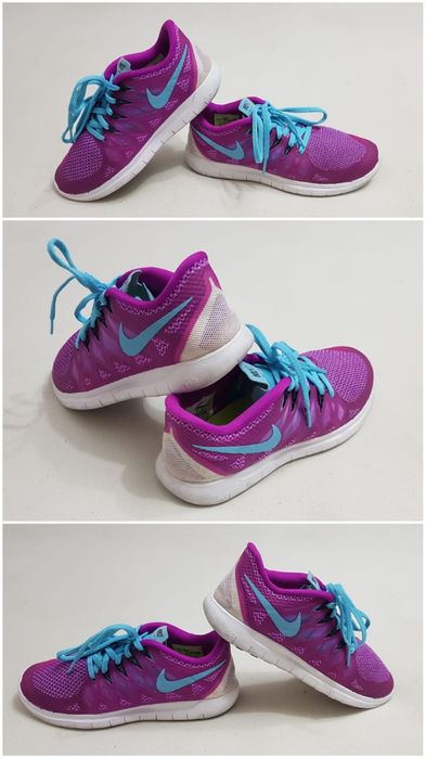 Adidasi NIKE FREE 5.0Fucsia Flash, pantofi alergare nr 38, 5 EU (lady)
