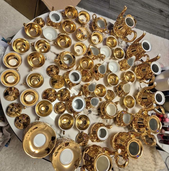 Bavaria порцелан сервиз кафе чай 94 части нов