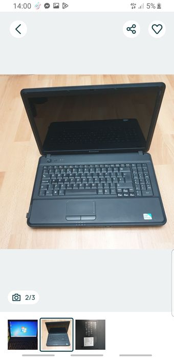 Laptop lenovo g 550 perfect functional