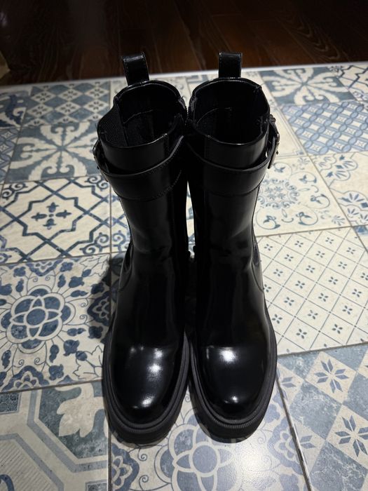 Сапоги Zara черные