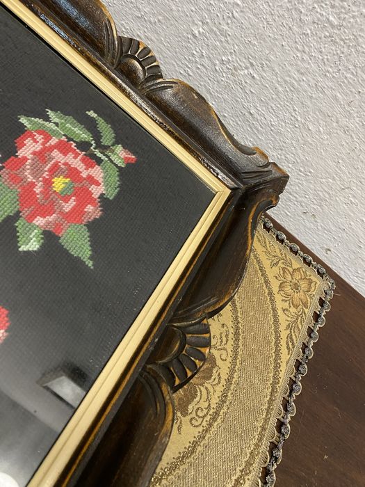 Немски гоблен с резбована рамка от дъб