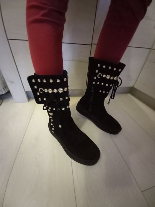 Велурени ботуши 36 ти номер