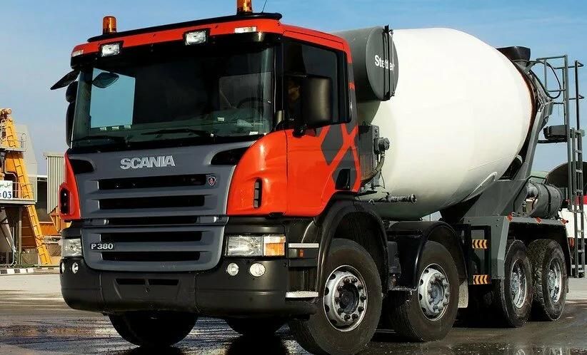 Услуги миксера, бетон