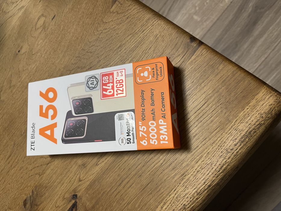 ZTE Blade A56 64gb rom