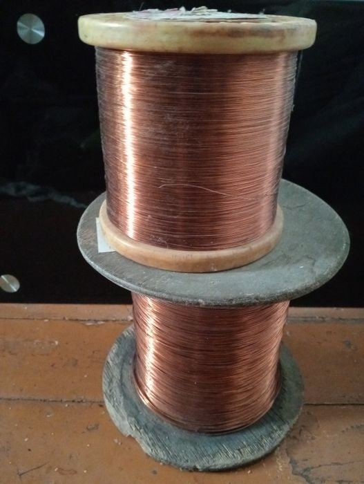 Эмаль провод медный, обмоточный.