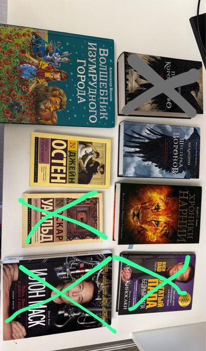 Книги от 1000тг.