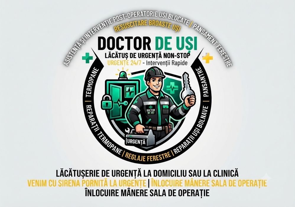 Reparatii Usi /Deblocari Usi /Reparatii Rulouri /Reparatii Ferestre/Lacatus Usi/Plase insecte/Yale Usi
