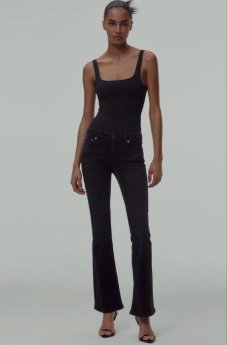 Zara blugi negri mar 32