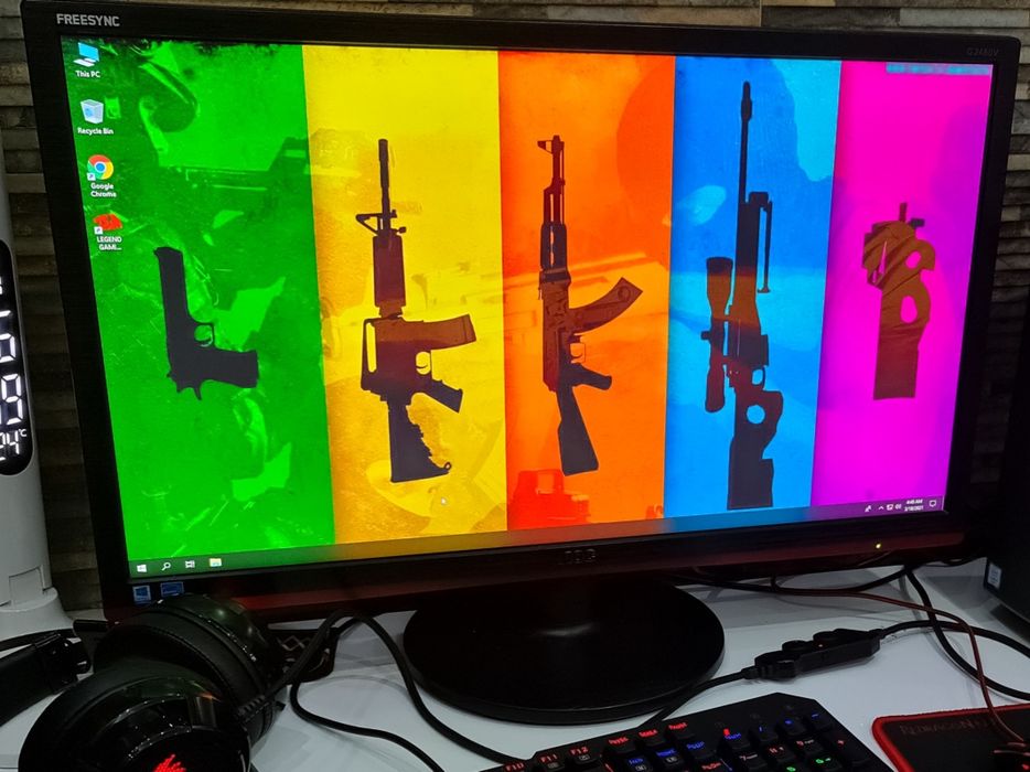 Monitor Gaming LED AOC 24", 1ms, FHD, HDMI, FreeSync