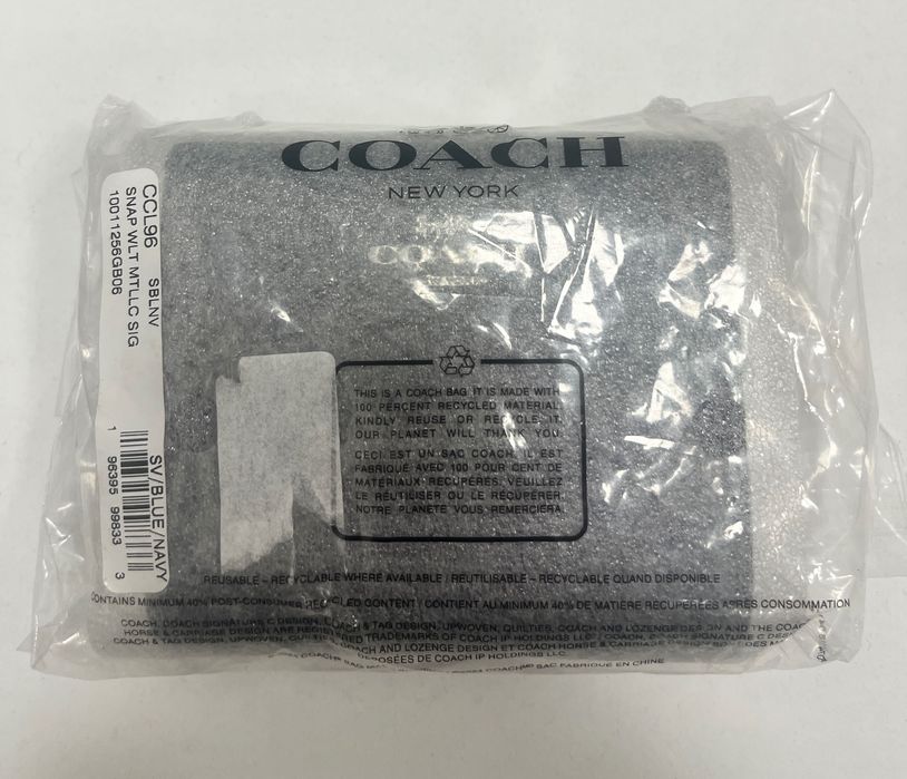 COACH NEW YORK дамски портфейл
