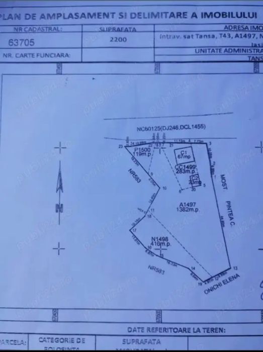 Casă de vânzare comuna Tansa