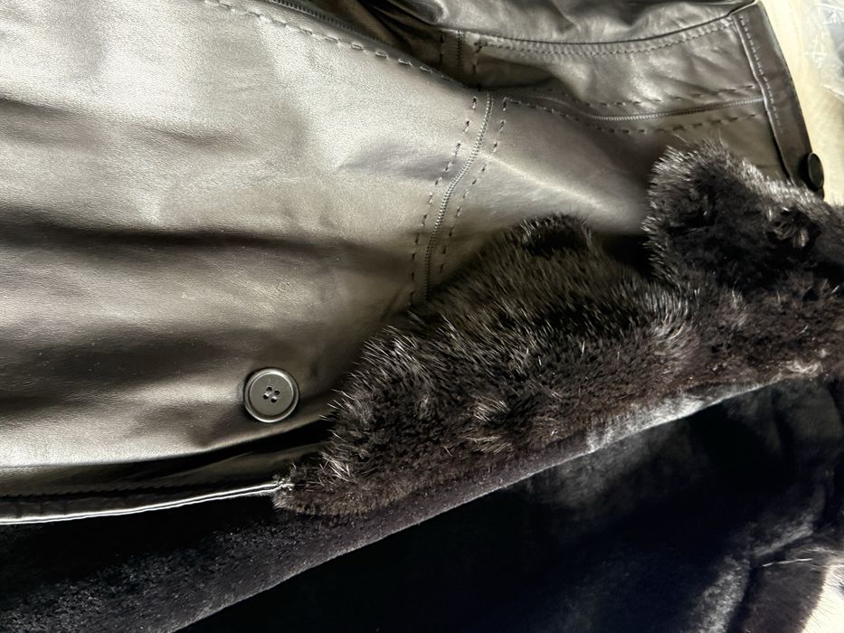 Продаю кожаную дубленку