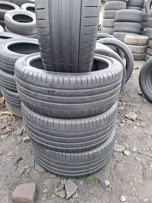 Vand set 4 anvelope 255 40 21 pireli bune de vara nu au defecte