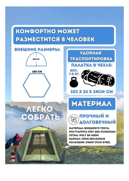 Продам Шатер для отдыха