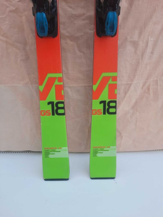 Карвинг ски 175см.VOLKL RACETIGER GS UVO,Woodcor,Titanium гр ...