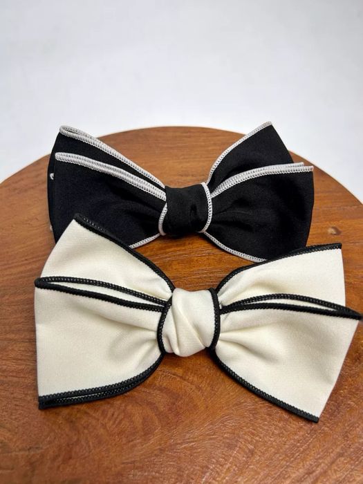 Бант для девоек  – черный и белый