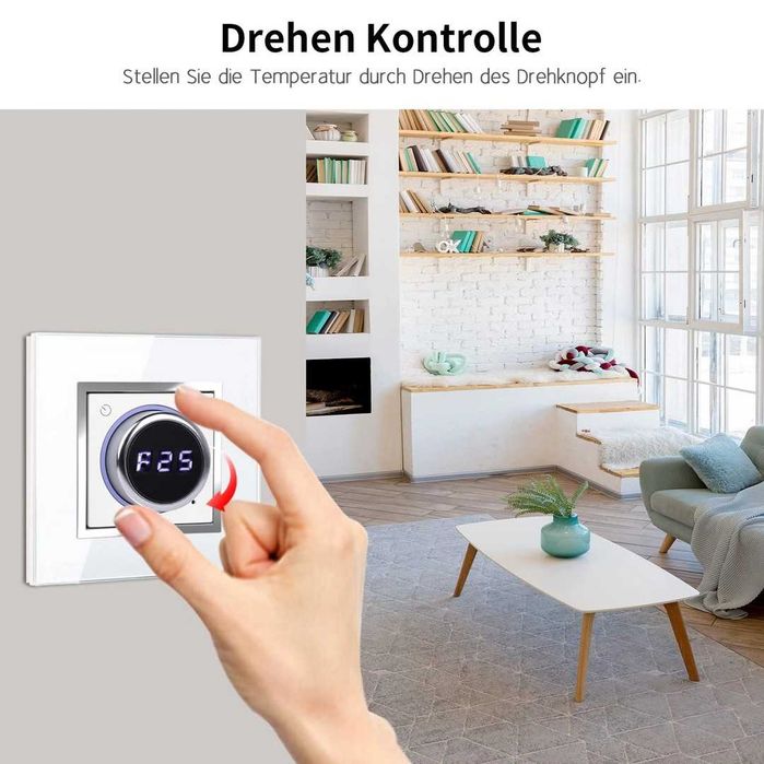 Termostat  digital pentru încălzire, termostat pentru radiator WLAN