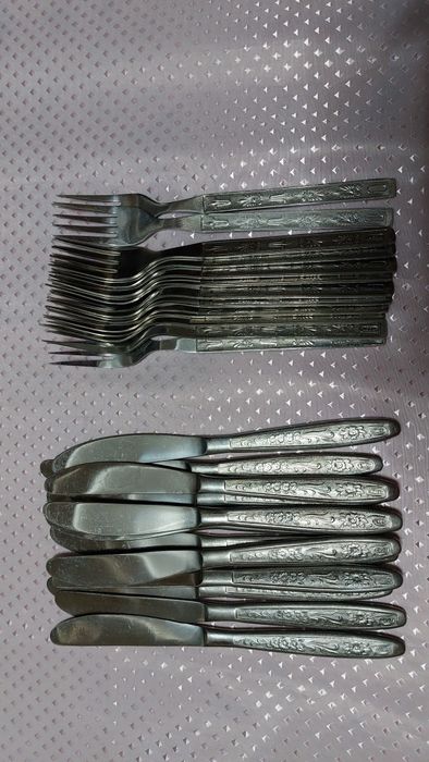 Вилки и ножи нержавейка
