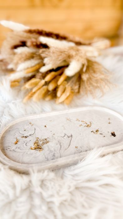 Home decor jesmonite hande made