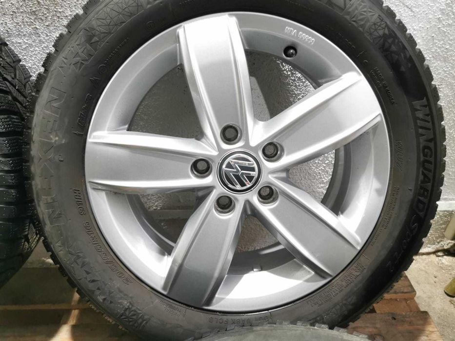Jante Originale Vw Golf 7 / Golf 8. R 16 cu anvelope de iarna