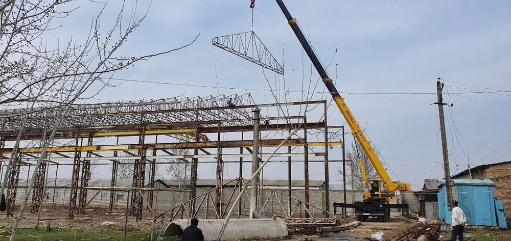 Металл фермалар тайёрлаб урнатиш