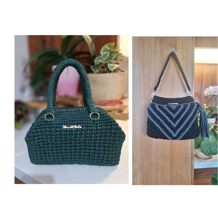 Продам вязаные  сумочки