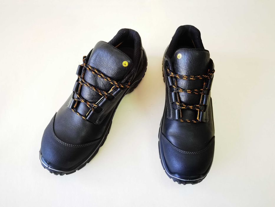 Bocanci PIELE 47 48 UVEX Ghete Protectie bombeu metalic munca Ca NOI