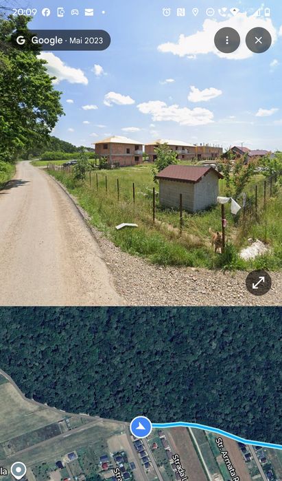 Vând parcela teren pădure Valea Ursului