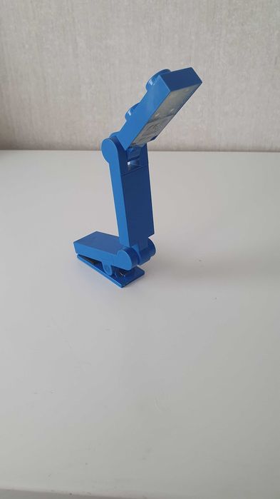 lampa lego albastra