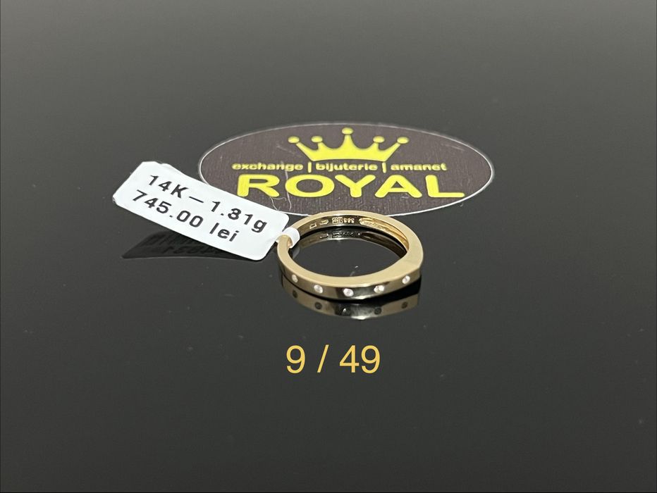 Bijuteria Royal CB : Inel dama aur 14k 1,31 grame
