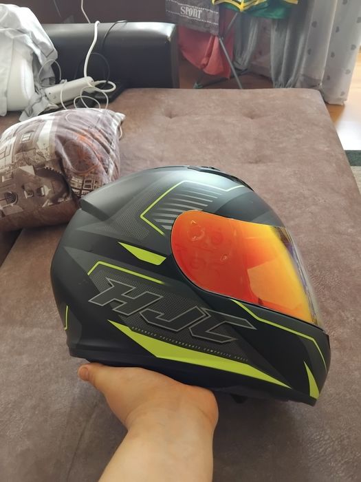 Продам мото шлем с гарнитурой