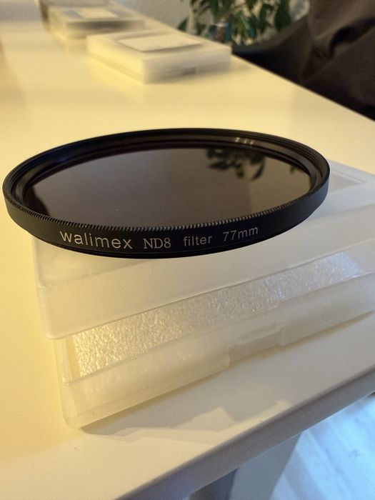 Pachet filtre ND Walimex ND4 ND8 ND Fader 52 62 72 77mm